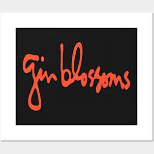 Gin Blossoms Logo Posters and Art